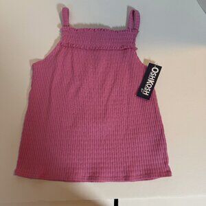 - Girl's Tank Top - OSHKOSH - Pink - Size 6/6X,and 8- NEW w/ TAGS